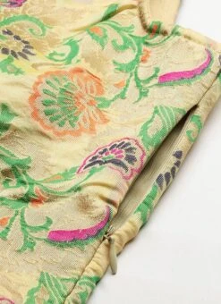 Beige Art Silk Jacquard Dress Festive Wear 16 Beige Art Silk Jacquard Dress Festive Wear -Sari Grace Shop Beige Art Silk Jacquard Dress DRBS02212490 rrc3