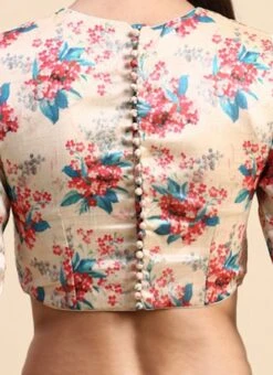 Beige Cotton Silk Digital Printed Blouse Festive Wear 15 Beige Cotton Silk Digital Printed Blouse Festive Wear -Sari Grace Shop Beige Cotton Silk Digital Printed Blouse BLBS02303835 rrc2
