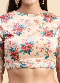 Beige Cotton Silk Digital Printed Blouse Festive Wear 17 Beige Cotton Silk Digital Printed Blouse Festive Wear -Sari Grace Shop Beige Cotton Silk Digital Printed Blouse BLBS02303835 rrc4