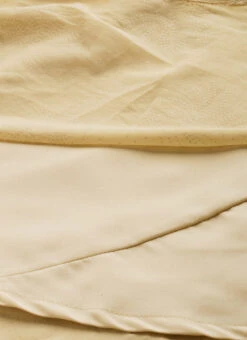 Beige Georgette Foil Printed Dress After Six Wear -Sari Grace Shop Beige Georgette Foil Printed Dress DRBS02209651 rrc4