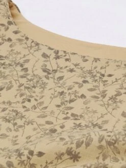 Beige Printed Rayon Boat Neck Maxi Dress After Six Wear 11 Beige Printed Rayon Boat Neck Maxi Dress After Six Wear -Sari Grace Shop Beige Printed Rayon Boat Neck Maxi Dress DRBS02101821 rrc1