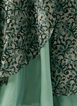 Blue Art Silk Digital Printed Halter Neck Dress Festive Wear 17 Blue Art Silk Digital Printed Halter Neck Dress Festive Wear -Sari Grace Shop Blue Art Silk Digital Printed Halter Neck Dress DRBS02210995 rrc4