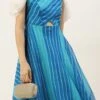 Blue Digital Printed Maxi Dress Festive Wear After Six Wear 1 Blue Digital Printed Maxi Dress Festive Wear After Six Wear -Sari Grace Shop Blue Digital Printed Maxi Dress DRBS02205896 l 1
