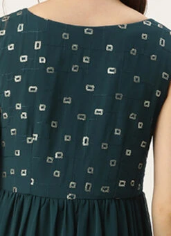 Blue Embroidered Georgette Dress Festive Wear 15 Blue Embroidered Georgette Dress Festive Wear -Sari Grace Shop Blue Embroidered Georgette Dress DRBS02305142 rrc2