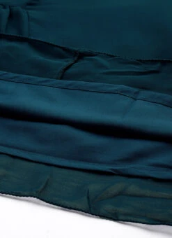 Blue Embroidered Georgette Dress Festive Wear 16 Blue Embroidered Georgette Dress Festive Wear -Sari Grace Shop Blue Embroidered Georgette Dress DRBS02305142 rrc3