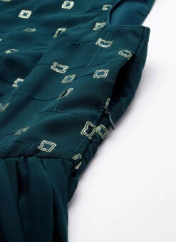 Blue Embroidered Georgette Dress Festive Wear 17 Blue Embroidered Georgette Dress Festive Wear -Sari Grace Shop Blue Embroidered Georgette Dress DRBS02305142 rrc4