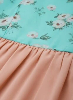 Blue N Grey Digital Printed Dress Festive Wear 14 Blue N Grey Digital Printed Dress Festive Wear -Sari Grace Shop Blue N Grey Digital Printed Dress DRBS02303891 rrc1