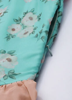 Blue N Grey Digital Printed Dress Festive Wear 17 Blue N Grey Digital Printed Dress Festive Wear -Sari Grace Shop Blue N Grey Digital Printed Dress DRBS02303891 rrc4