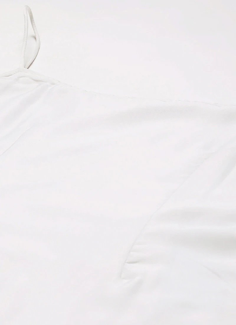 Blue Organza Printed Kaftan Dress Festive Wear 8 Blue Organza Printed Kaftan Dress Festive Wear - Image 6