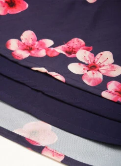 Blue Printed Art Silk Fit And Flare Dress After Six Wear 17 Blue Printed Art Silk Fit And Flare Dress After Six Wear -Sari Grace Shop Blue Printed Art Silk Fit And Flare Dress DRBS02203484 rrc4