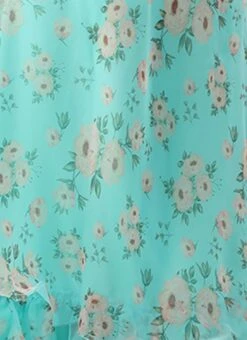 Blue Printed Organza Maxi Dress Festive Wear 17 Blue Printed Organza Maxi Dress Festive Wear -Sari Grace Shop Blue Printed Organza Maxi Dress DRBS02305201 rrc4