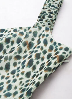 Cream Digital Printed Georgette Flared Dress Party Wear -Sari Grace Shop Cream Digital Printed Georgette Flared Dress DRBS02209821 rrc1