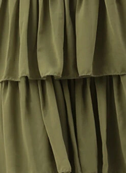 Cream Embroidered Layered Dress Party Wear 16 Cream Embroidered Layered Dress Party Wear -Sari Grace Shop Cream Embroidered Layered Dress DRBS02209666 rrc3