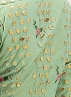 Green Chanderi Embroidered Blouse Festive Wear -Sari Grace Shop Green Chanderi Embroidered Blouse BLBS02305275 rrc4