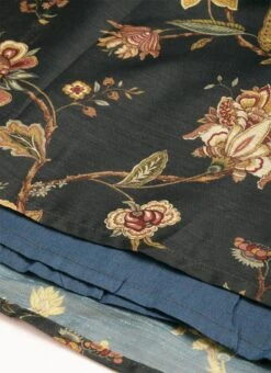 Green Chanderi Printed Floral Maxi Dress Festive Wear 17 Green Chanderi Printed Floral Maxi Dress Festive Wear -Sari Grace Shop Green Chanderi Printed Floral Maxi Dress DRBS02111084 rrc4