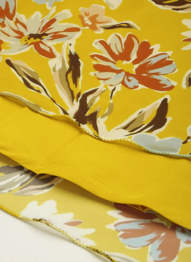 Green Digital Print Georgette Gown After Six Wear 10 Green Digital Print Georgette Gown After Six Wear - Image 8