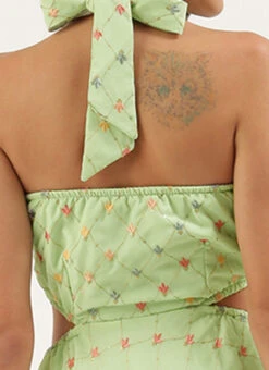 Green Embroidered Georgette Maxi Dress Festive Wear 15 Green Embroidered Georgette Maxi Dress Festive Wear -Sari Grace Shop Green Embroidered Georgette Maxi Dress DRBS02207318 rrc2