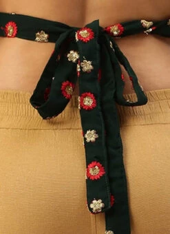 Green Embroidered Georgette Overlapped Blouse Party Wear 16 Green Embroidered Georgette Overlapped Blouse Party Wear -Sari Grace Shop Green Embroidered Georgette Overlapped Blouse BLBS02305196 rrc3