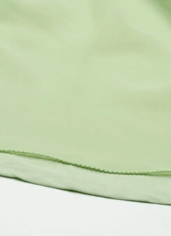 Green Embroidered Mini Dress Party Wear -Sari Grace Shop Green Embroidered Mini Dress DRBS02206237 rrc4