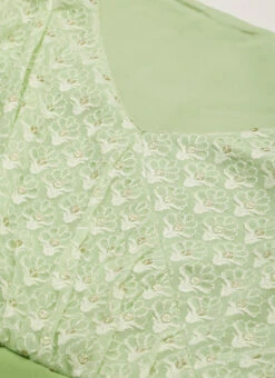 Green Georgette Embroidered Layered Dress Party Wear 14 Green Georgette Embroidered Layered Dress Party Wear -Sari Grace Shop Green Georgette Embroidered Layered Dress DRBS02207311 rrc1