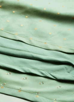 Green Jacquard Fit N Flare Dress Festive Wear 17 Green Jacquard Fit N Flare Dress Festive Wear -Sari Grace Shop Green Jacquard Fit N Flare Dress DRBS02109730 rrc4