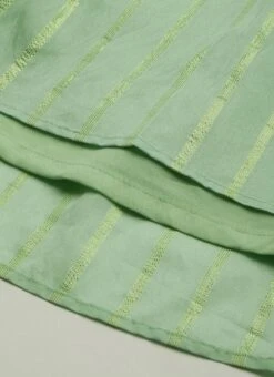 Green Jacquard Nylon Dress After Six Wear 17 Green Jacquard Nylon Dress After Six Wear -Sari Grace Shop Green Jacquard Nylon Dress DRBS02206268 rrc4