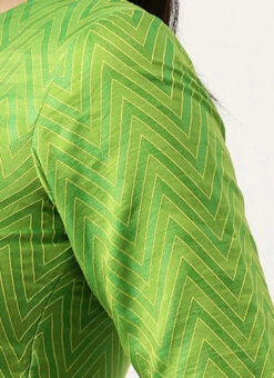 Green Patola Blouse Festive Wear -Sari Grace Shop Green Patola Blouse BLBS02303837 rrc3