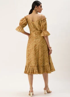 Green Printed Art Silk Cotton Maxi Dress After Six Wear Festive Wear 13 Green Printed Art Silk Cotton Maxi Dress After Six Wear Festive Wear -Sari Grace Shop Green Printed Art Silk Cotton Maxi Dress DRBS02209822 b