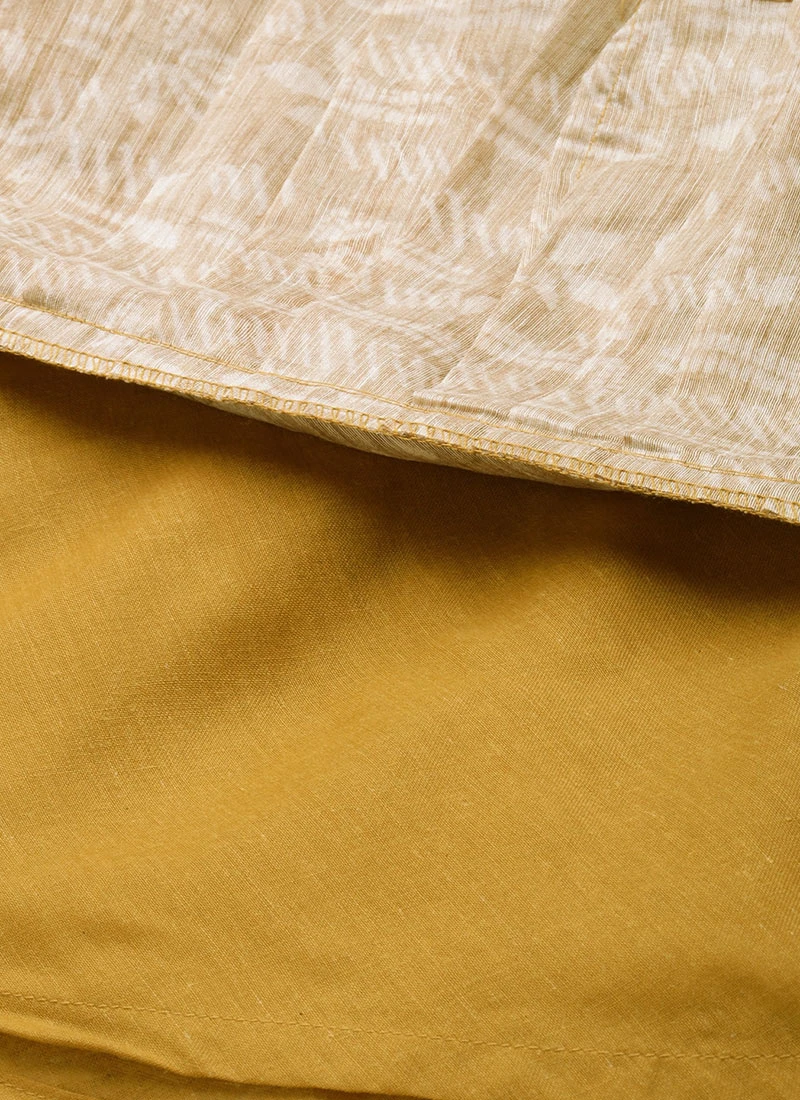 Green Printed Art Silk Cotton Maxi Dress After Six Wear Festive Wear 9 Green Printed Art Silk Cotton Maxi Dress After Six Wear Festive Wear - Image 7