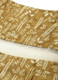 Green Printed Art Silk Dress After Six Wear -Sari Grace Shop Green Printed Art Silk Dress DRBS02208474 rrc1