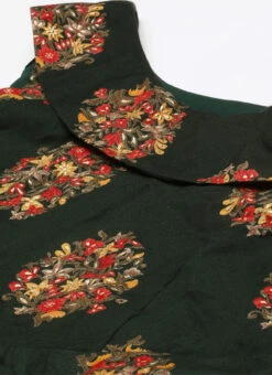 Green Printed One Shoulder Dress After Six Wear 14 Green Printed One Shoulder Dress After Six Wear -Sari Grace Shop Green Printed One Shoulder Dress DRBS02205962 rrc1