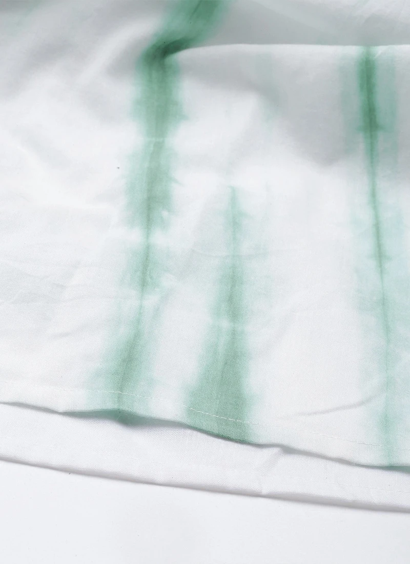 Green Tie N Dye Gathered Flare Dress After Six Wear 10 Green Tie N Dye Gathered Flare Dress After Six Wear - Image 8