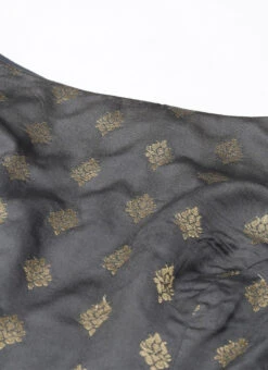 Grey Brocade Boat Neck Flared Dress Festive Wear 14 Grey Brocade Boat Neck Flared Dress Festive Wear -Sari Grace Shop Grey Brocade Boat Neck Flared Dress DRBS02201295 rrc1