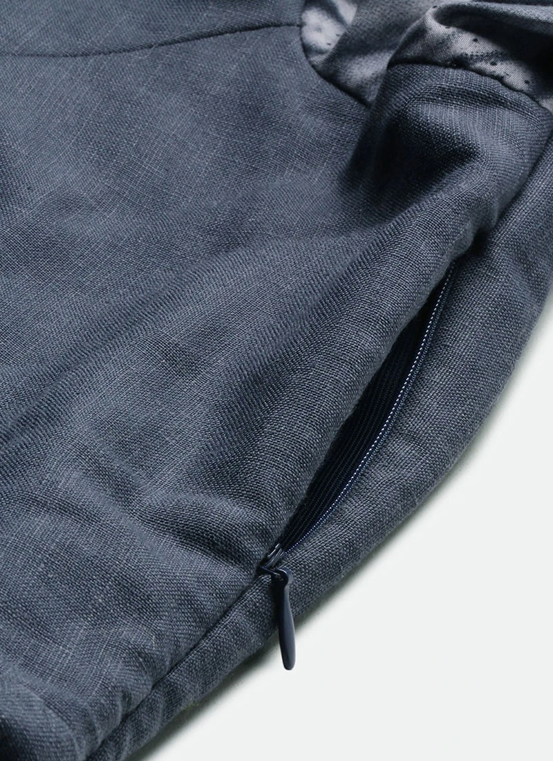 Grey N Black Muslin Calf Length Dress After Six Wear 9 Grey N Black Muslin Calf Length Dress After Six Wear - Image 7