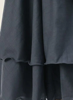 Grey N Black Muslin Calf Length Dress After Six Wear 17 Grey N Black Muslin Calf Length Dress After Six Wear -Sari Grace Shop Grey N Black Muslin Calf Length Dress DRBS02106512 rrc4
