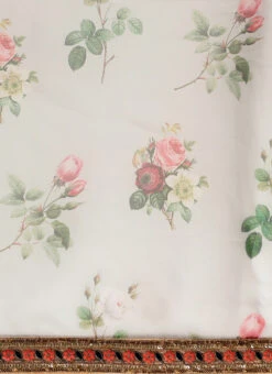 Grey Organza Digital Printed Saree N Pink Blouse Festive Wear -Sari Grace Shop Grey Organza Digital Printed Saree N Pink Blouse SABS02104139 rrc2