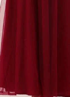 Maroon N Red Embroidered Dress Party Wear -Sari Grace Shop Maroon N Red Embroidered Dress DRBS02206264 rrc4