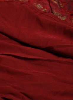 Maroon Printed One Shoulder Dress Party Wear After Six Wear 16 Maroon Printed One Shoulder Dress Party Wear After Six Wear -Sari Grace Shop Maroon Printed One Shoulder Dress DRBS02205963 rrc3