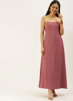 Maroon Sequins Embroidered Dress After Six Wear -Sari Grace Shop Maroon Sequins Embroidered Dress DRBS02206274 u