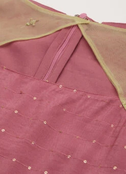 Maroon Sequins Embroidered Dress After Six Wear -Sari Grace Shop Maroon Sequins Embroidered Dress DRBS02206274 rrc1