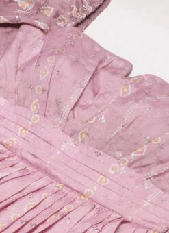 Mauve Art Silk Digital Printed Dress Party Wear -Sari Grace Shop Mauve Art Silk Digital Printed Dress DRBS02304077 rrc1