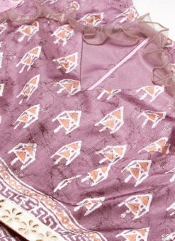 Mauve Digital Printed Maxi Dress Festive Wear 14 Mauve Digital Printed Maxi Dress Festive Wear -Sari Grace Shop Mauve Digital Printed Maxi Dress DRBS02212588 rrc1