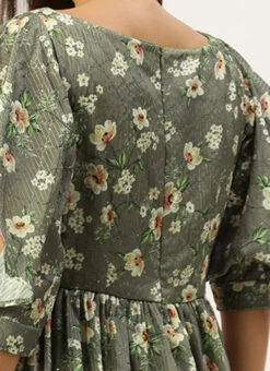 Mehndi Green Georgette Printed Dress After Six Wear Party Wear 15 Mehndi Green Georgette Printed Dress After Six Wear Party Wear -Sari Grace Shop Mehndi Green Georgette Printed Dress DRBS02211034 rrc2