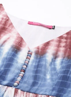 Multi Colour Modal Woven Dress After Six Wear 14 Multi Colour Modal Woven Dress After Six Wear -Sari Grace Shop Multi Colour TENCEL Modal Woven Dress DRBS02202391 rrc1