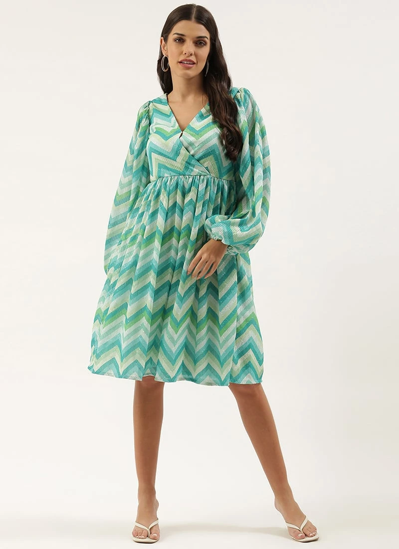 Multicolored Chinon Printed N Embroidered Maxi Dress After Six Wear 5 Multicolored Chinon Printed N Embroidered Maxi Dress After Six Wear - Image 3