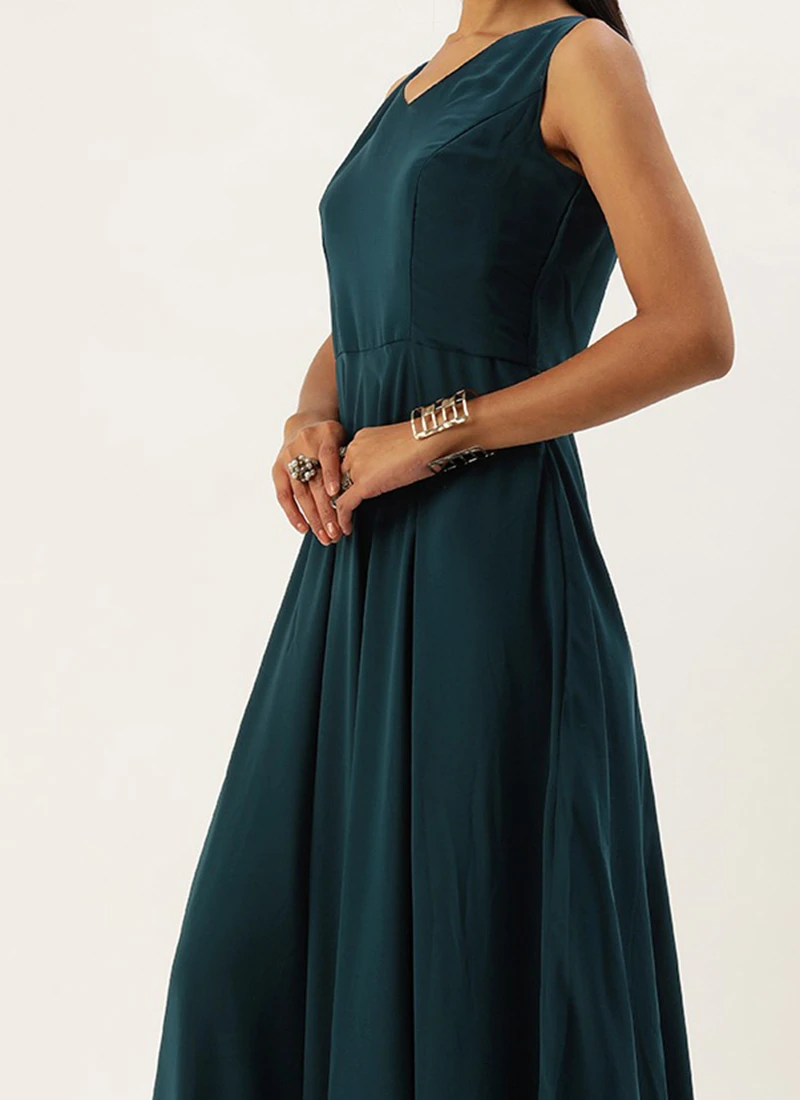 Multicolored Organza Jacket N Teal Blue Dress Festive Wear 3 Multicolored Organza Jacket N Teal Blue Dress Festive Wear