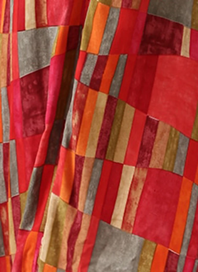 Multicolored Printed A Line Dress After Six Wear 10 Multicolored Printed A Line Dress After Six Wear - Image 8