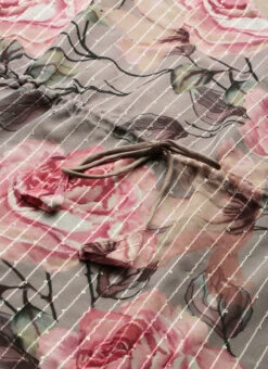 Multicolored Printed N Embroidered V Neckline Kaftan Festive Wear After Six Wear -Sari Grace Shop Multicolored Printed N Embroidered V Neckline Kaftan DRBS02204674 rrc1