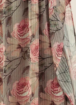 Multicolored Printed N Embroidered V Neckline Kaftan Festive Wear After Six Wear -Sari Grace Shop Multicolored Printed N Embroidered V Neckline Kaftan DRBS02204674 rrc4