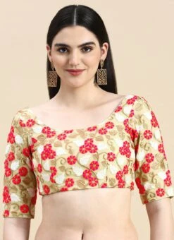 Multicoloured Net Embroidered Blouse Festive Wear 12 Multicoloured Net Embroidered Blouse Festive Wear -Sari Grace Shop Multicoloured Net Embroidered Blouse BLBS02210827 u
